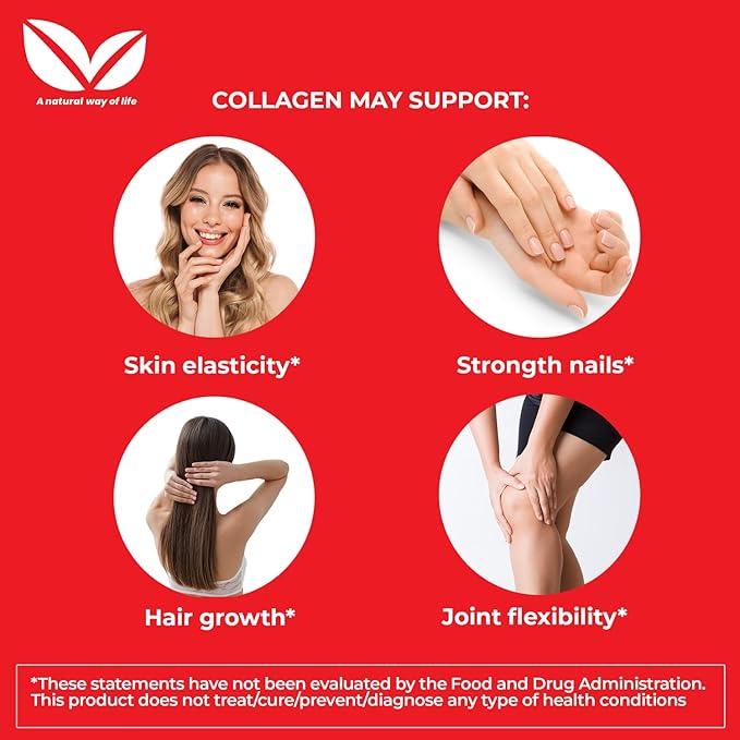 Full Life Collagen Peptides Powder - Bovine Collagen Supplement with Hyaluronic Acid - Hydrolyzed Collagen Powder for Women and Men - Kosher Gluten-Free - 300g