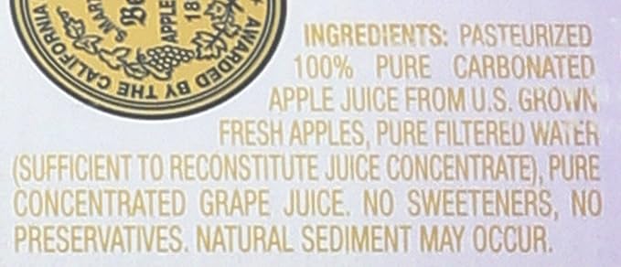 Sparkling Apple Grape (Pack of 12)