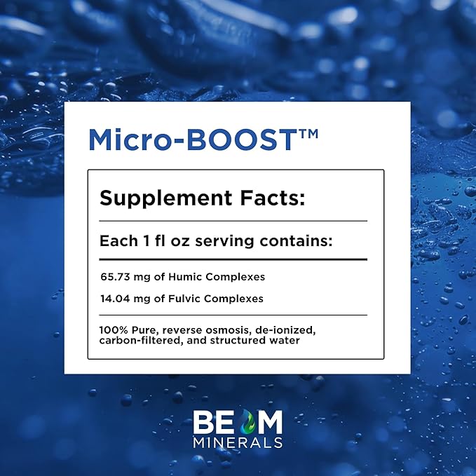 BEAM Minerals Micro-Boost | Complete Mineral Supplement | All The Minerals Without All The Pills | 32 fl Oz