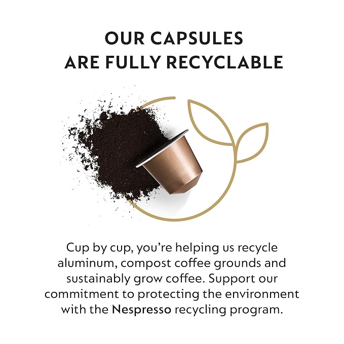 Nespresso Capsules Original Line Cosi Mild Roast Espresso Coffee 50 Count Coffee Pods