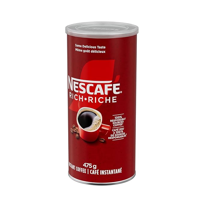 Nescafe Rich Instant Coffee 475g - {Imported from Canada}
