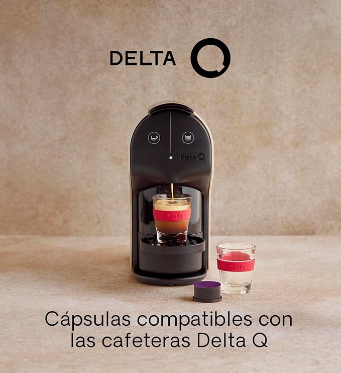 Delta Q MythiQ Espresso Pods for Delta Q machines Intensity 15 Notes of Cocoa Chocolate and Toasted Nuts XL Pack - 40 Capsules