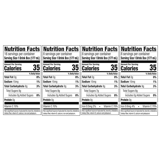 Honest Kid Assorted Organic Juice Drink Variety Pack 6 Fl Oz (40 Count)