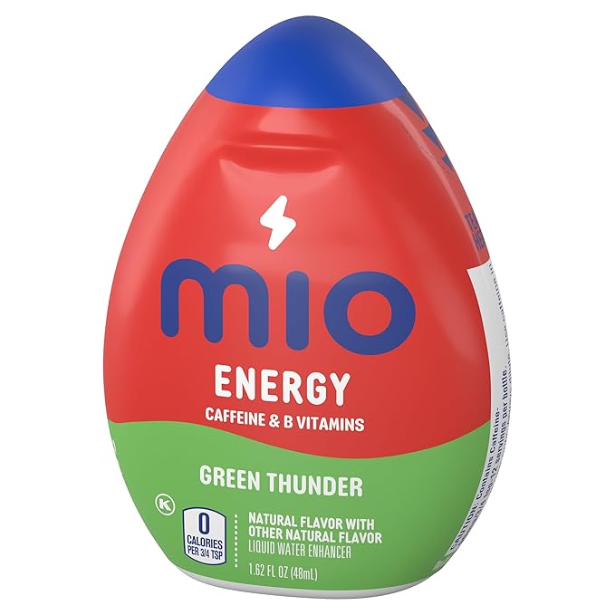 MiO Energy Liquid Water Enhancer Green Thunder 1.08 Ounce (Pack of 36)