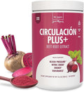 Santo Remedio Circulación Plus with Beet Extract – Nitric Oxide &amp Circulation Support Drink Energy &amp Stamina Support Cherry Flavor – Vegan Superfood Supplement – 30 Servings