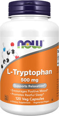 Now Foods L-tryptophan 500mg Veg-Capsules 240-Count