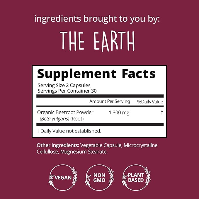 Happy Healthy Hippie Beetroot Capsules &amp Be Grounded