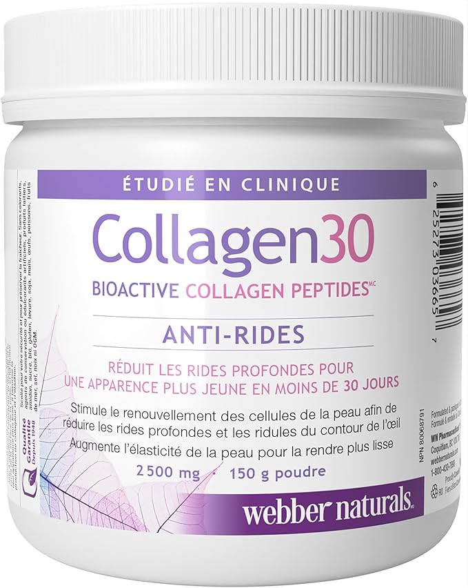 Webber Naturals Collagen30 Anti-Wrinkle 2500 mg