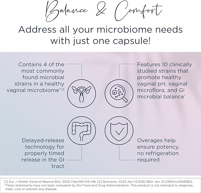 Designs for Health Collagen Powder &amp Women's Probiotic Bundle - ProbioMed Women (30 Capsules) Gut Health &amp Vaginal Support Probiotic with Whole Body Collagen (390g) Peptides for Bones Joint &