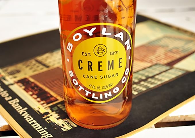 Boylan Soda Cream 12 Fl. Oz. 12 Count