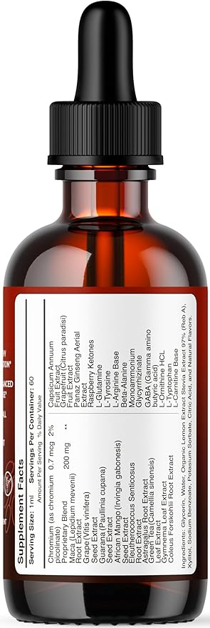 (2 Pack) Gluco Gone Drops - Original Premium GlucoGone Liquid Drops All Natural Ingredients Support Advanced Formula for Overall Health &amp Wellness Glucogone Organic Droppers 2 Bottles for 2 Mont