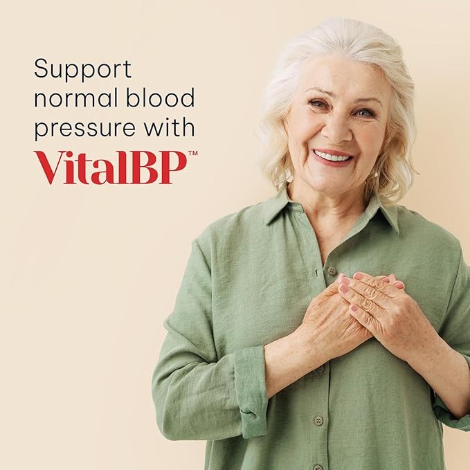 4 Pack - Support for Normal Blood Pressure - Supports Blood Flow &amp Arteries - with CoQ10 L-Citrulline and K2 &amp D3-60 Capsules