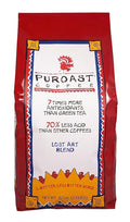 Puroast Low Acid Coffee Whole Bean | Lost Art Whole Bean | Medium Roast | High Antioxidants &amp High pH |No Bitter Aftertaste | Reduced Heartburn &amp GERD | Suitable for Cold Brew - 2.2 LB