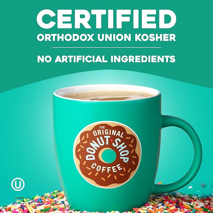 The Original Donut Shop Regular Keurig Single-Serve K-Cup Pods Medium Roast Coffee 48 Count Pack of 4