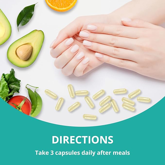 NuBest Collagen Collagen Peptides - Collagen Pills for Adults for Hair Growth Strong Nails Skin Health - Premium Collagen for Hair Vitamin for Nails - 1500 mg Collagen Per Serving - 12 Pack