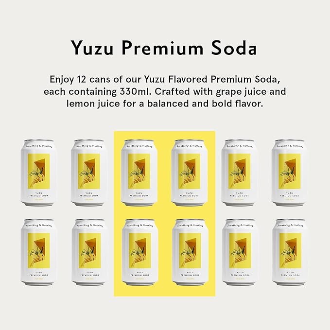 Something &amp Nothing Pineapple &amp Grapefruit Flavoured Sparkling Water - 2 x 12 Multipack | Lightly Carbonated Full Flavoured with Added Grape &amp Lemon Juice | Vegan &amp Low Calorie | 24 x