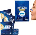 Wellamoon Sleep &amp Nasal Strip Bundle — Night-time Patch + Nasal Breathing Strips for Better Rest &amp Comfort