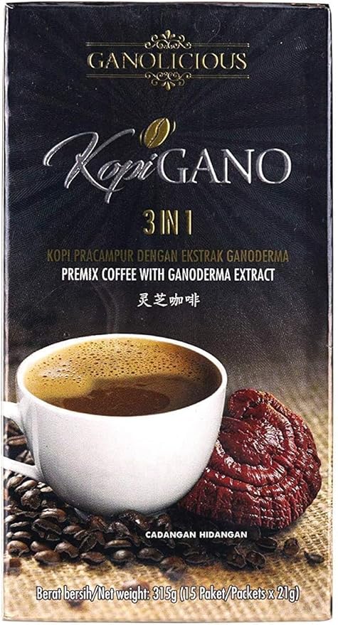 2 Boxes GanoCafe 3 in 1 Ganoderma Healthy Latte Coffee FREE Zrii Rise Coffee