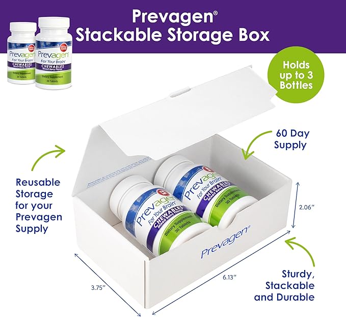 Prevagen Regular Strength Mixed Berry Chewables - 60 Tablets (2 Month Supply) | Formulated for Your Brain | 10mg of Apoaequorin Plus Vitamin D3
