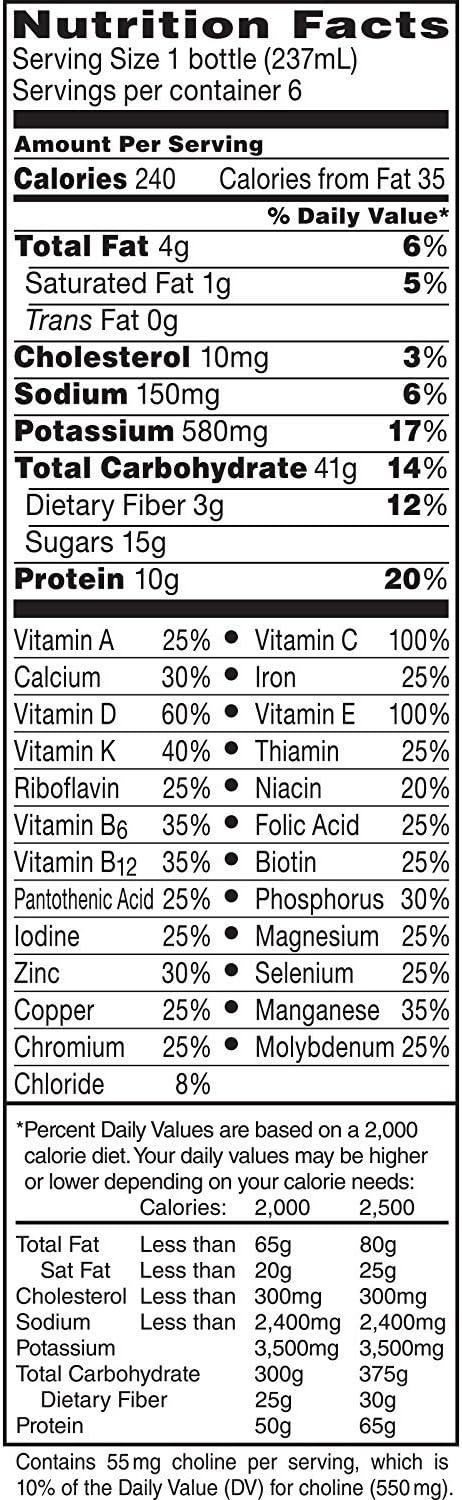 BOOST Original Ready to Drink Nutritional Drinks Rich Chocolate 8 Fl Oz Bottles (Pack of 24)