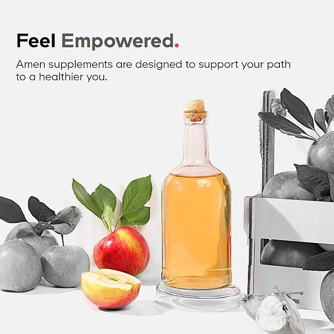 Amen Multi Collagen Peptides Capsules with Hyaluronic Acid and Vitamin C - 5 Types of Collagen Protein Type I II III V X - Grass Fed Hydrolyzed - 18 Amino Acids - Collagen Supplement - 90 Pills