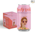 Busty Lush Craft Mocktails – Non-Alcoholic Sparkling Drinks Zero Proof Drinks Grapefruit Paloma Alcohol Alternative – Low Sugar &amp Low Calorie Ready to Drink | 12 oz (8-Pack)