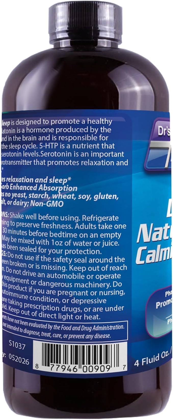 Liquid Natural Sleep Calming FML* 4 Fl Oz