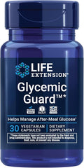 Life Extension Glycemic Guard™ Clove Extract Maqui Berry (Aristotelia chilensis) Helps Maintain Already Healthy glycemic Balance Vegetarian Gluten-Free 1-Daily Non-GMO 30 Capsules