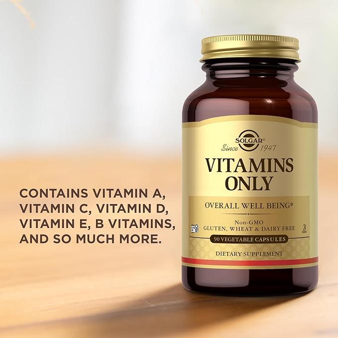 Solgar - Vitamins Only 90 veggie caps