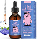 Parasite Cleanse for Humans &amp KidsParasite Cleanse for ChildrenZeolite Detox Liquid DropsCandida Cleanse &amp Wellness FormulaContains wormwood black walnut cloveOrganic ChlorellaOregano2