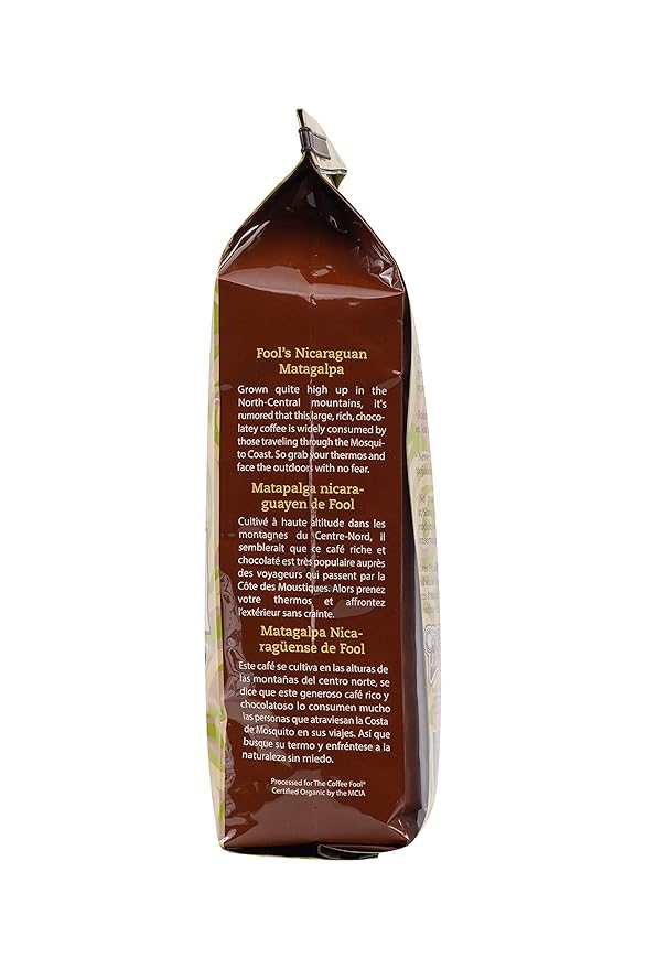Coffee Fool's Organic Fair Trade Nicaraguan Matagalpa (Coarse Grind)