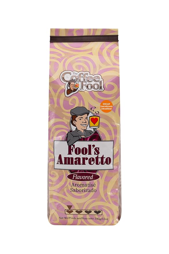 Coffee Fool's Decaf Amaretto (Powder (Turkish))