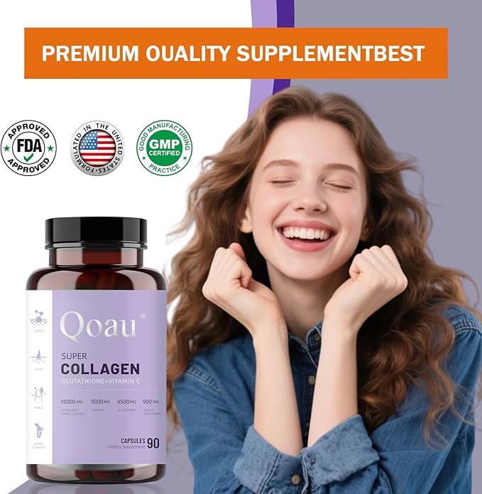 11-in-1 Multi-Collagen Peptides | Joint Support Muscle Recovery &amp Stress Relief | Hydrolyzed Collagen Capsules for Active Men &amp Women Non-GMO &amp Gluten-Free