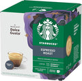 NESCAFÉ Dolce Gusto Starbucks Espresso Dark Roast Coffee Pods x12 (Pack of 1)