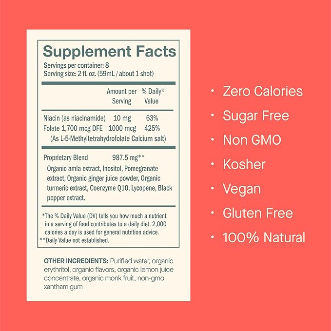 DOSE for Cholesterol Supplements Maintain Healthy Cholesterol Levels and Supports Cardiovascular Health Gluten-Free Vegan Zero Sugar 16oz Bottle 6 Pack (6 Week Supply)