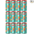 Mini Energy Drink - (Pack of 12) - Juicy Peach Flavor - 8.4 Fl Oz Can - Mini Energy Drink is a low-calorie lightly sweetened beverage that provides a refreshing and invigorating boost of energy.