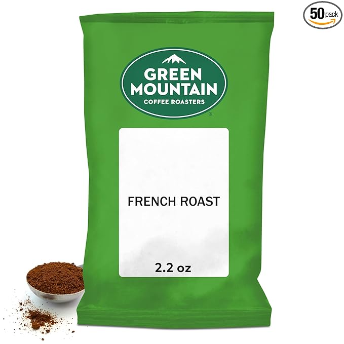 Green Mountain Coffee Roasters French Roast Keurig Fractional Packs 50 Count 2.2 oz.