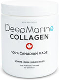 DeepMarine Collagen 100% Canadian Made Collagen Peptides Wild-Caught Collagen Powder Hydrolyzed Marine Collagen - 30 Day Supply - Gluten-Free Tasteless Odourless Keto and Paleo Friendly