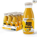 Pomona Organic Juices Pure Mango Juice 8.4 Ounce Bottle (Pack of 12) Cold Pressed Organic Juice Non-GMO No Sugar Added Not from Concentrate Gluten Free Kosher Certified Preservative Free