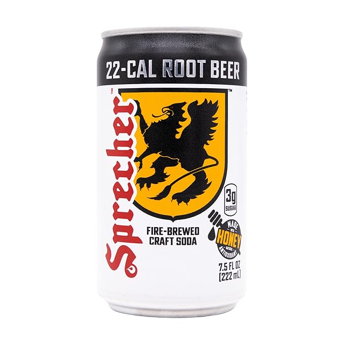 Sprecher Low Cal Root Beer 7.5 fl oz Mini Cans (10 Pack)
