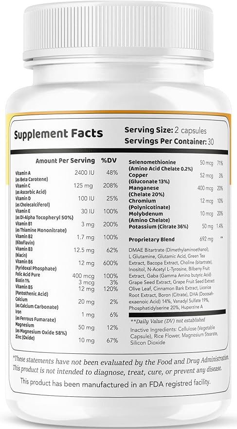 (5 Pack) Nerve Calm Capsules - Official NerveCalm Premium Formula Supplement Pills Advanced Support Formula for Wellness &amp Overall Health All Natural Nerve Calm Reviews 300 Capsules for 5 Month