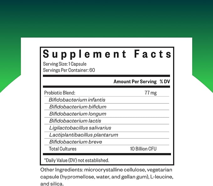 Seeking Health ProBiota HistaminX - Digestion Supplement for Gut Health Support - Support Histamine with Lactobacillus Plantarum &amp Lactobacillus Salivarius - Support Immune &amp Skin Health - 60