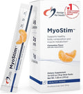 Designs for Health MyoStim - HMB + Collagen Peptides Powder with L-Leucine + Creatine to Support Healthy Aging - May Help Attenuate Age-Related Muscle Loss - Clementine-Flavored Drink (14 Stick Packs)