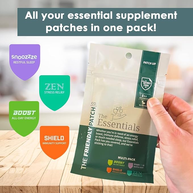 The Friendly Patch Travel Essentials Multi-Pack -8 Patches +Snooze-28 Patches