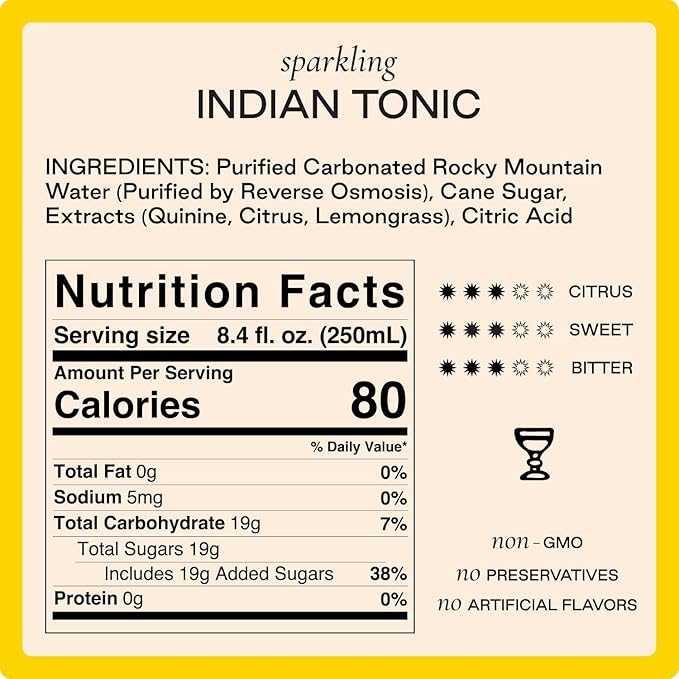 Strongwater Tonic Water Variety Pack (Pack of 12 8.4 Fl Oz Each) - Includes Nordic Tonic Indian &amp Spanish Tonic - Premium Craft Cocktail Mixers Sampler