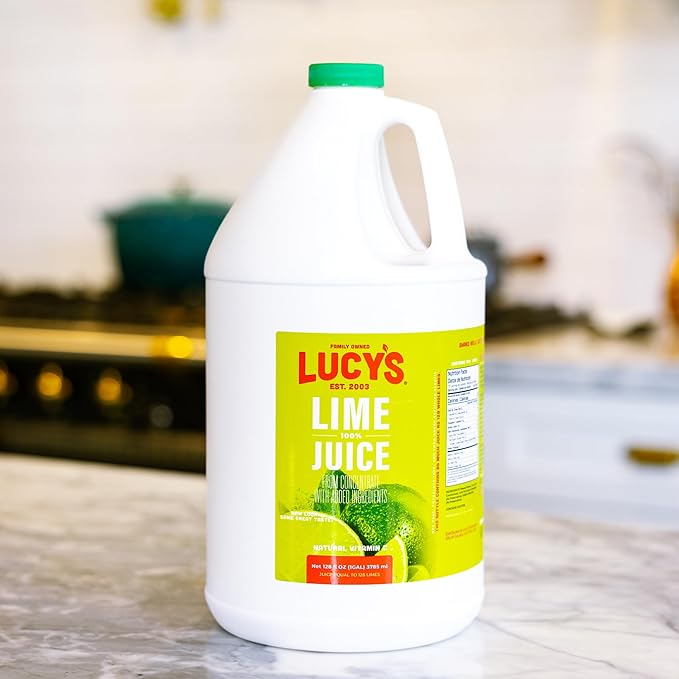 Lucy’s Family Owned - 100% Lime Juice Gallon (128fl oz.)