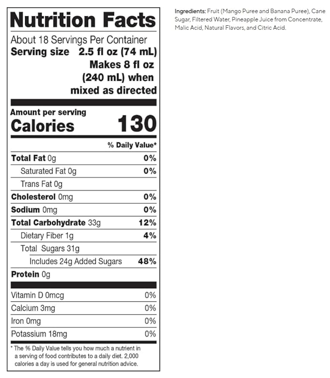 Dr. Smoothie Classic Mango 46 fl. oz. (Pack of 2)