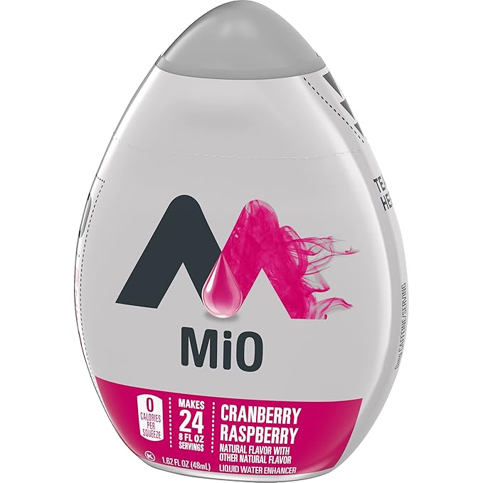 MiO Sugar-Free Cranberry Raspberry Naturally Flavored Liquid Water Enhancer 12 Count 1.62 fl oz