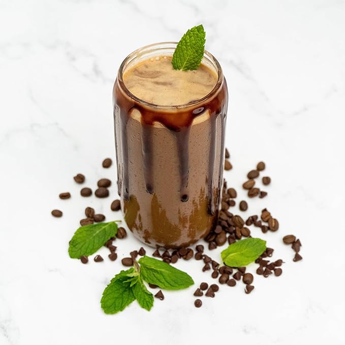 Chike Mocha Mint High Protein Iced Coffee 20 G Protein 2 Shots Espresso 1 G Sugar Keto Friendly and Gluten Free 14 Servings (14.8 Ounce)