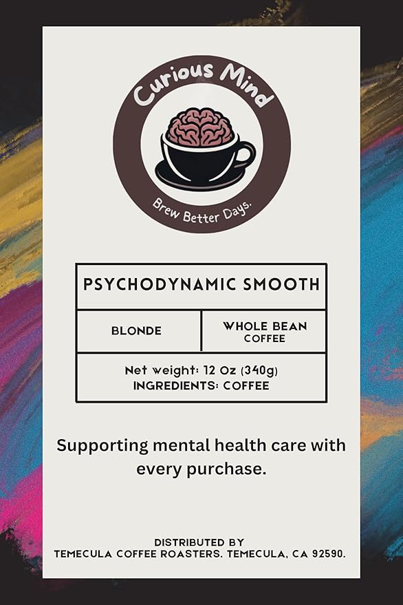 Curious Mind Coffee Ground Gourmet Coffee (1 lb Psychodynamic Smooth)